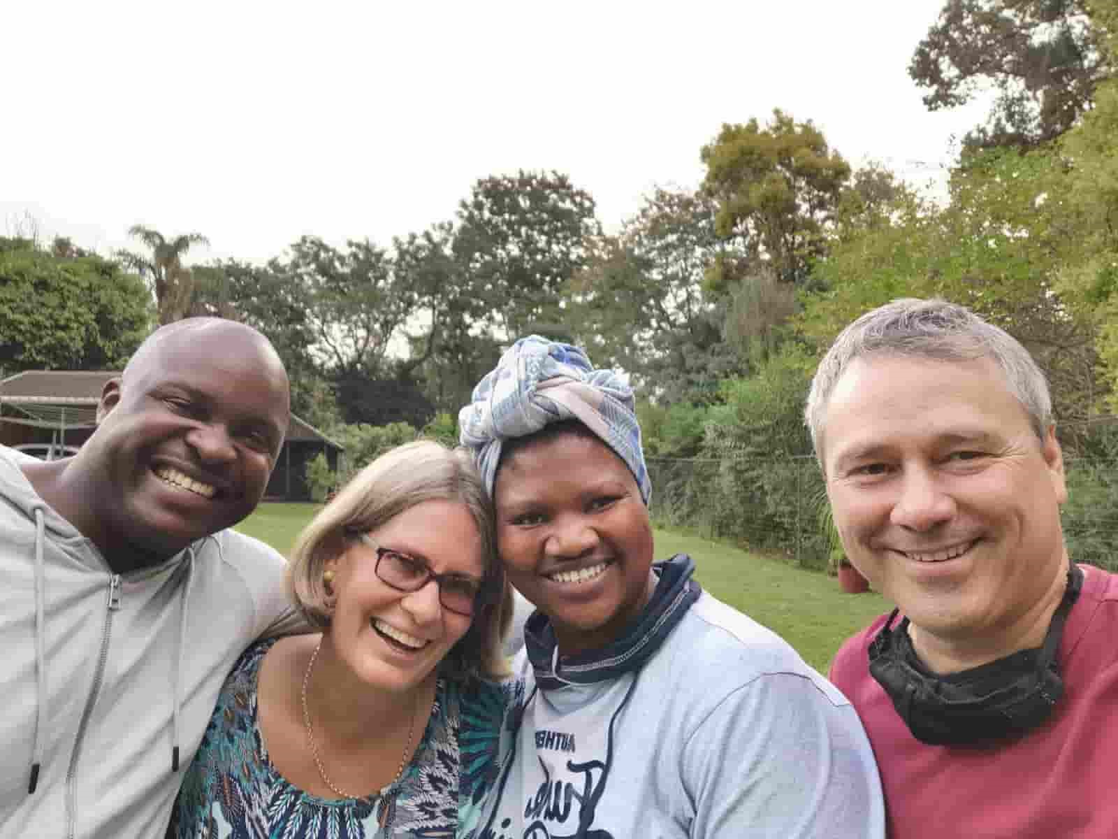 Sanky, Veronica and their husbands