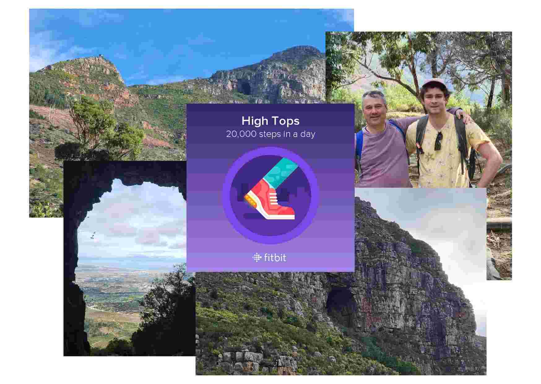 Veronica hikes to the elephants eye