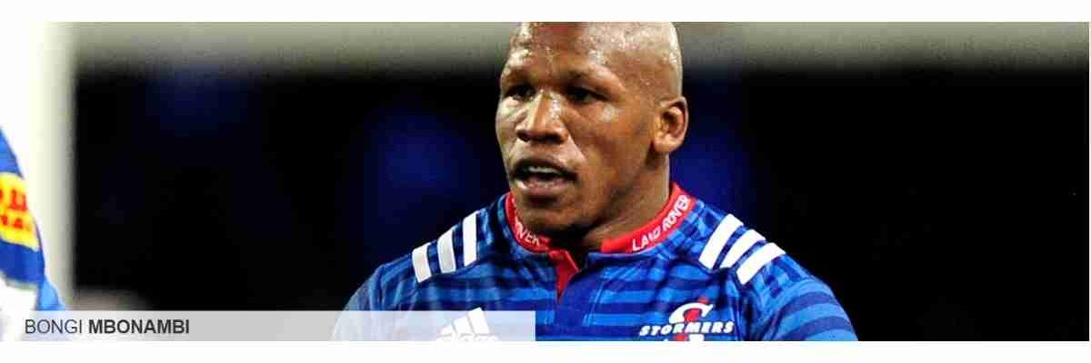 Bongi Mbonambi: NeoLife Athlete Banner