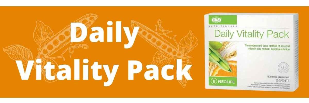 NeoLife Daily Vitality Pack Banner