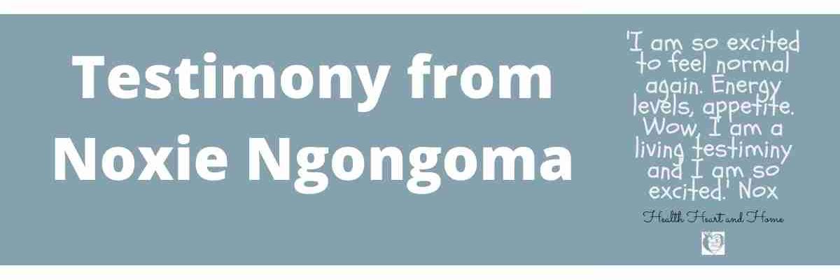 Testimony from Noxie Ngongoma