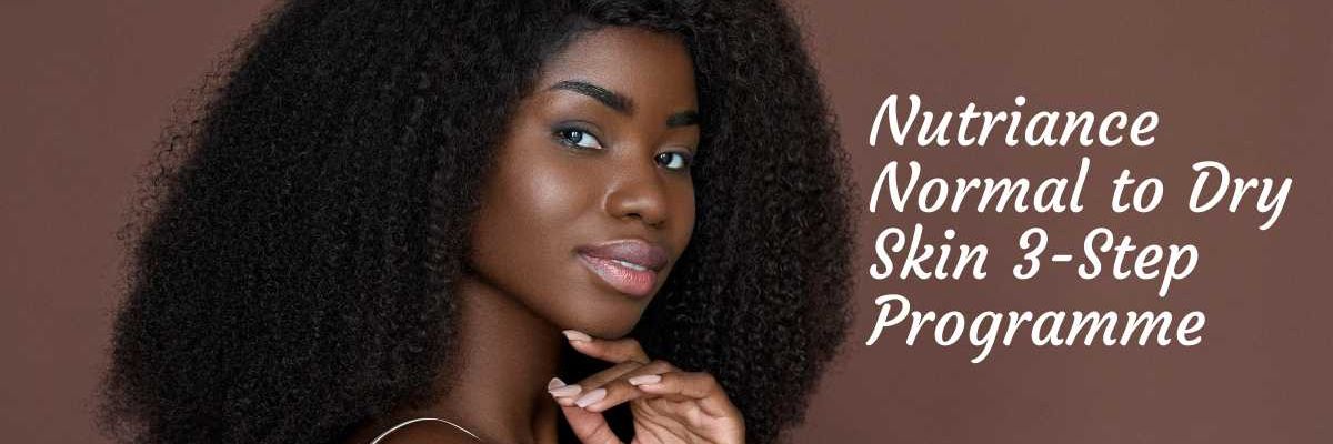 Nutriance Normal to Dry Skincare Banner