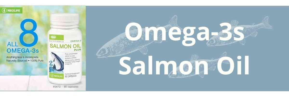 NeoLife Omega 3 Salmon Oil Plus Banner