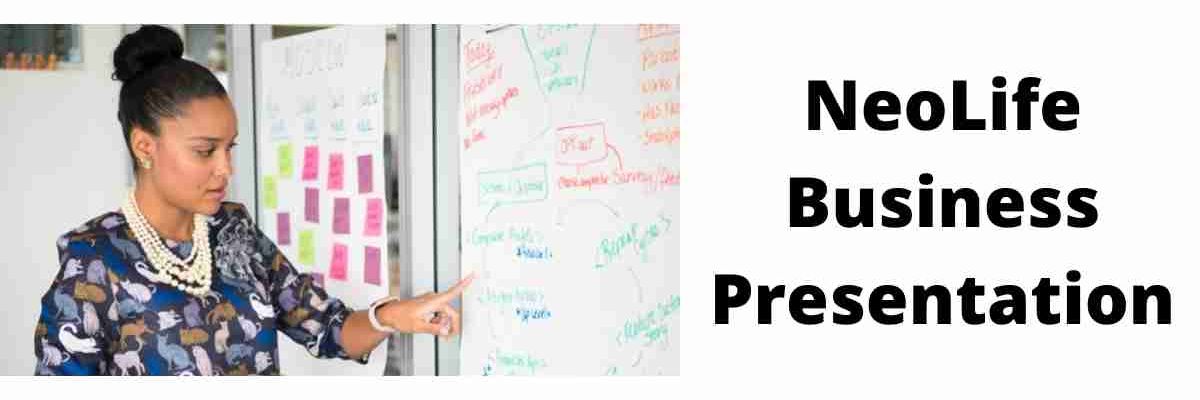 NeoLife business presentation banner